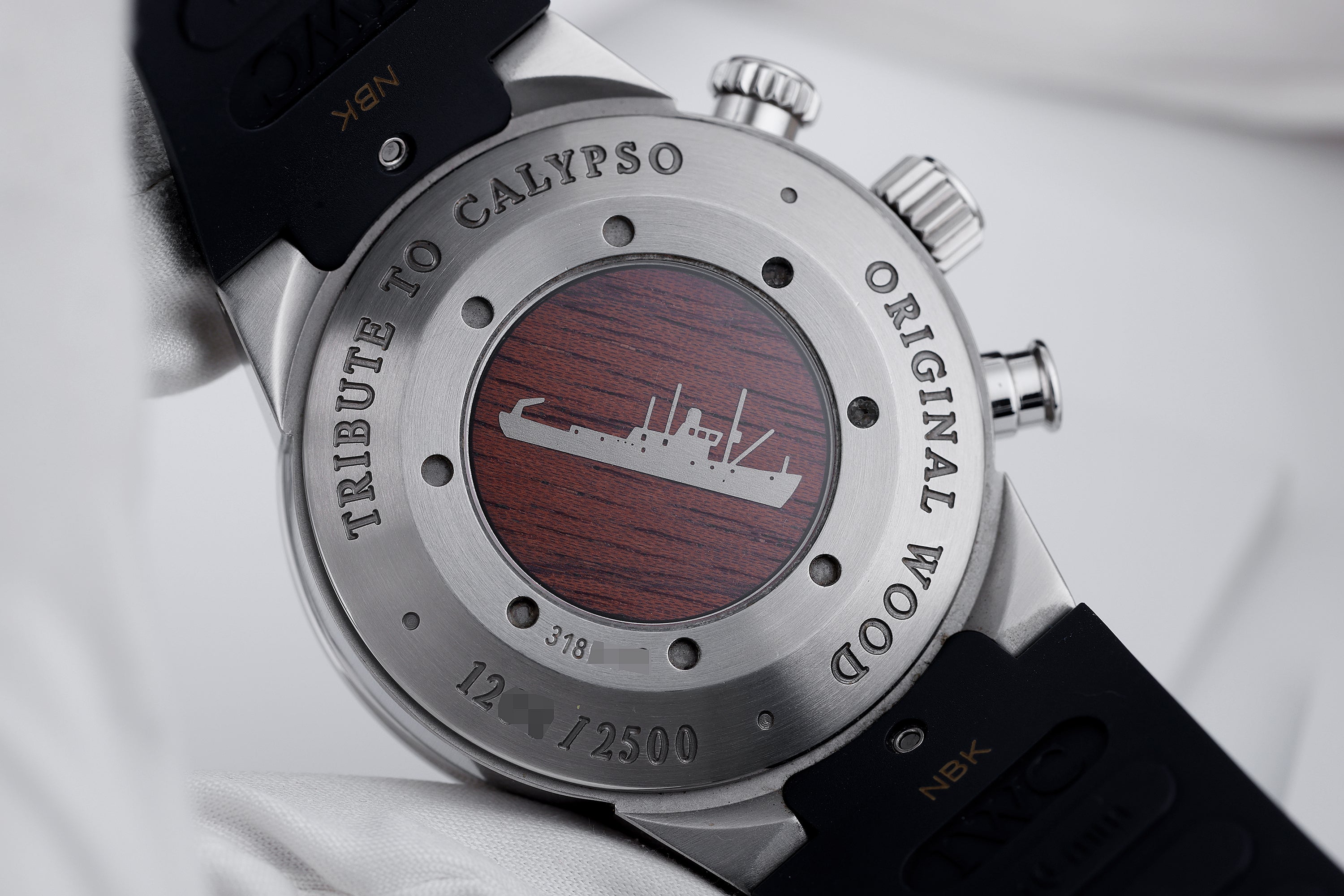 IWC Tribute To Calypso | REF. IW378201 | Diver Chronograph | Blue Dial | Stainless Steel | 44mm | Box & Papers | 2006