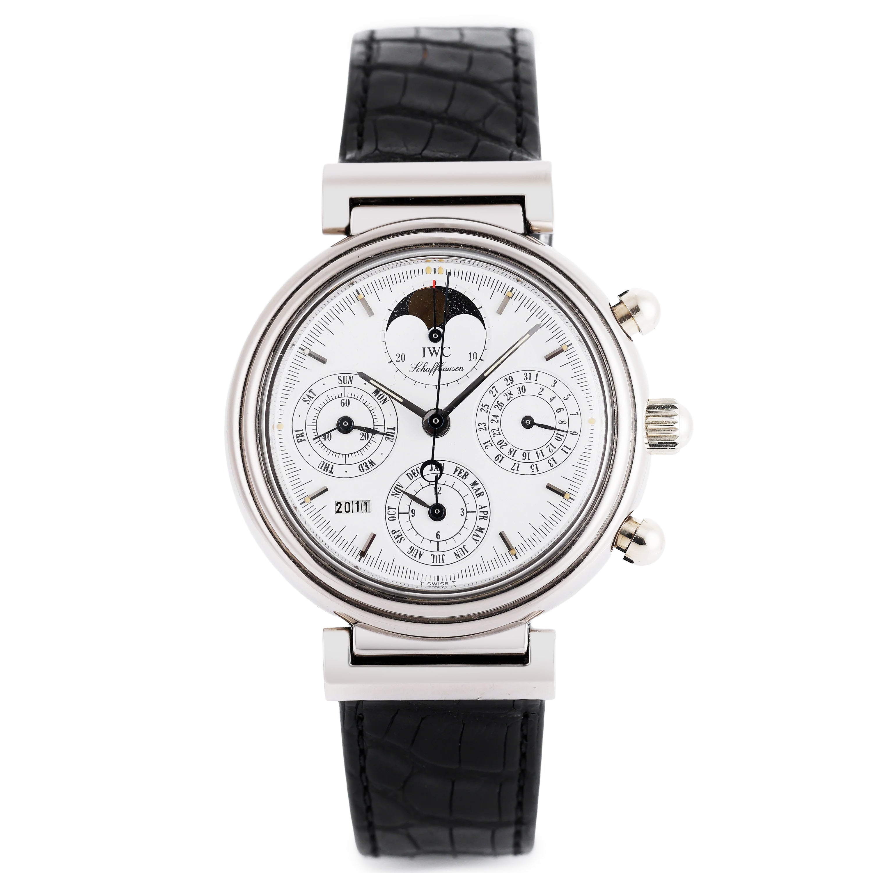 IWC Da Vinci | REF. IW3750 | Perpetual Calender Chronograph | 18k White Gold | Moonphase