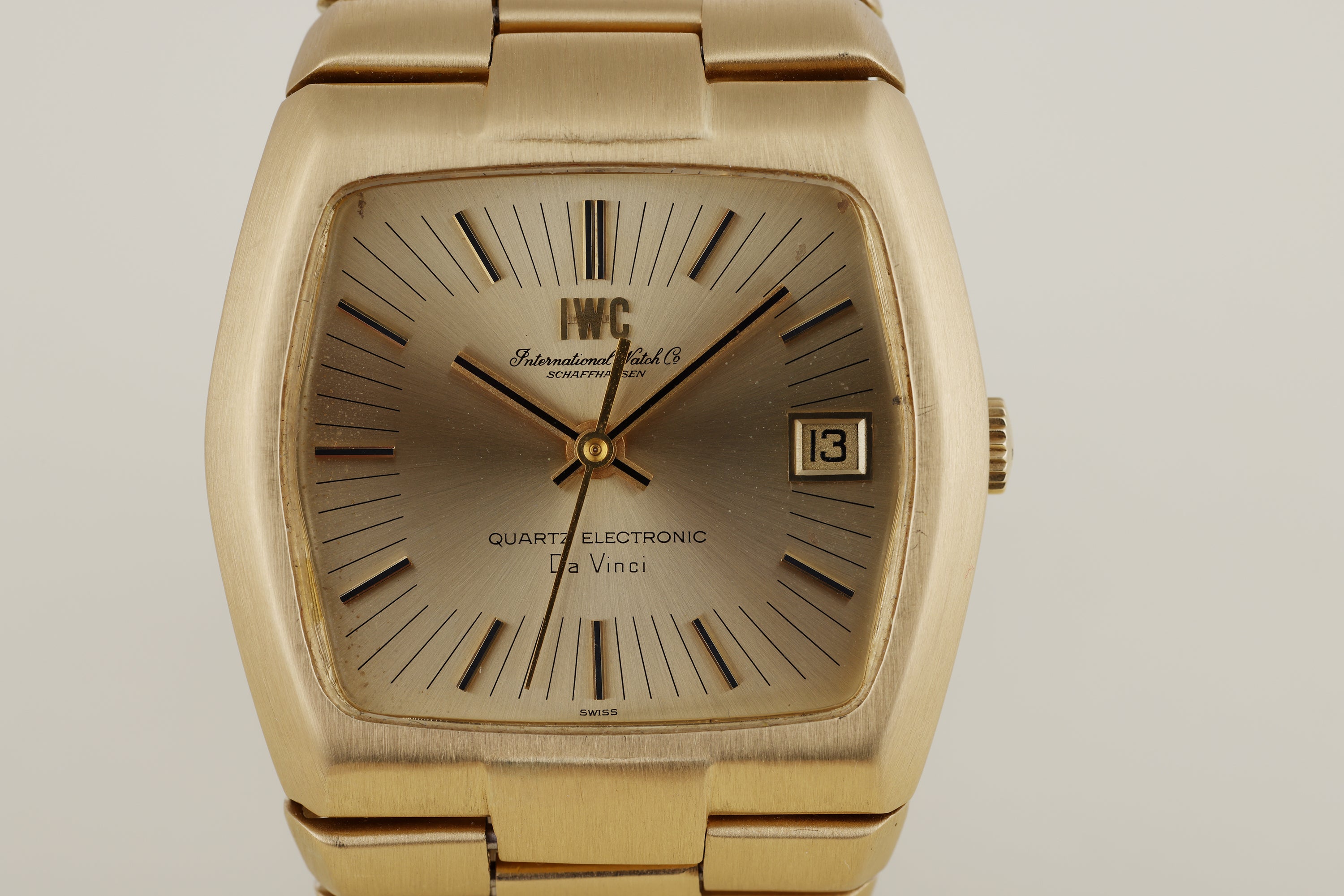 IWC Da Vinci 'Beta 21' Quartz Electronic | REF. 3501 | 18k Yellow Gold | 38mm