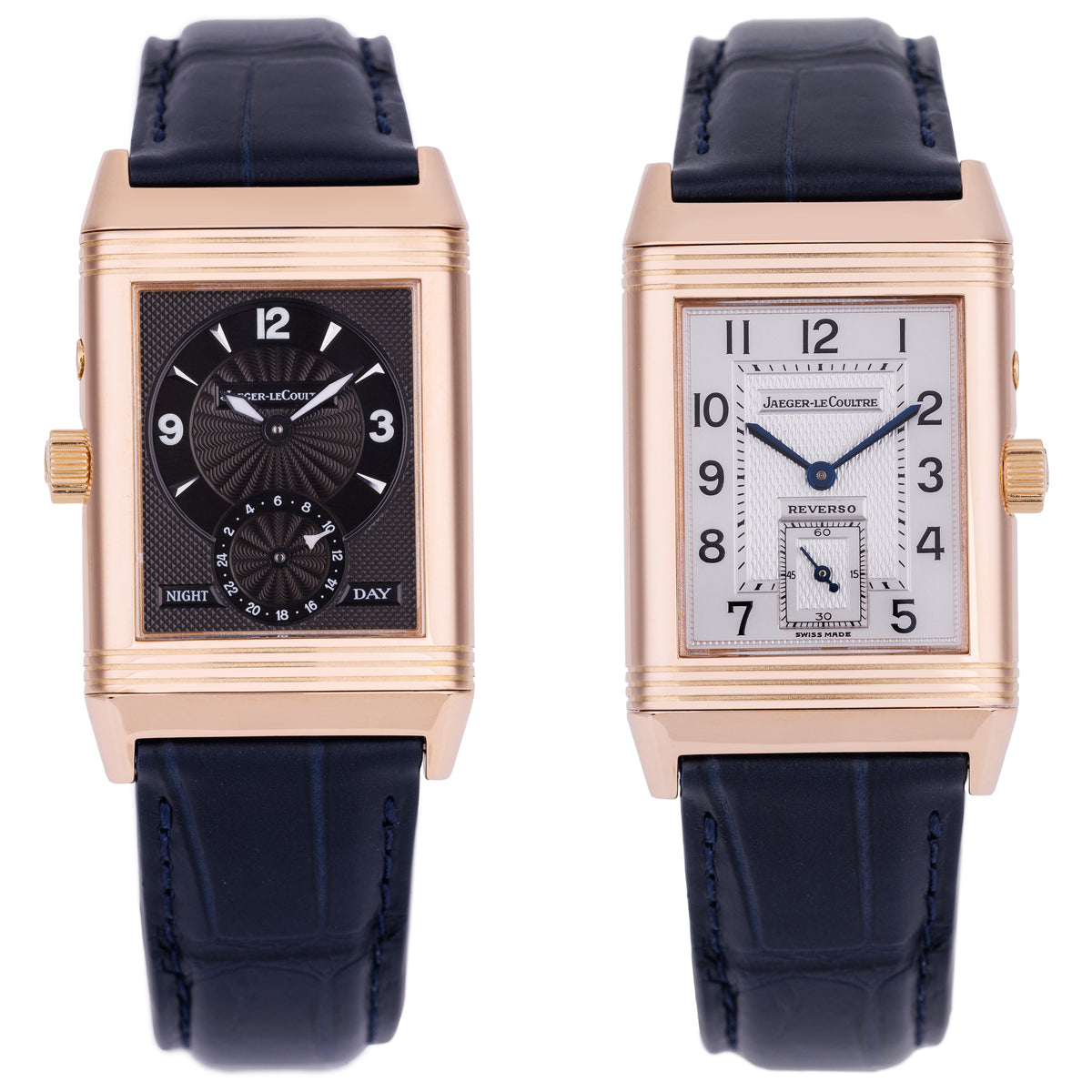 Jaeger-LeCoultre Reverso Day & Night | REF. 270.2.54 | 18k Rose Gold | 26mm | JLC Service Papers, 2011 | Circa 2000's