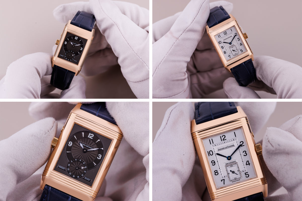 Jaeger-LeCoultre Reverso Day & Night | REF. 270.2.54 | 18k Rose Gold | 26mm | JLC Service Papers, 2011 | Circa 2000's
