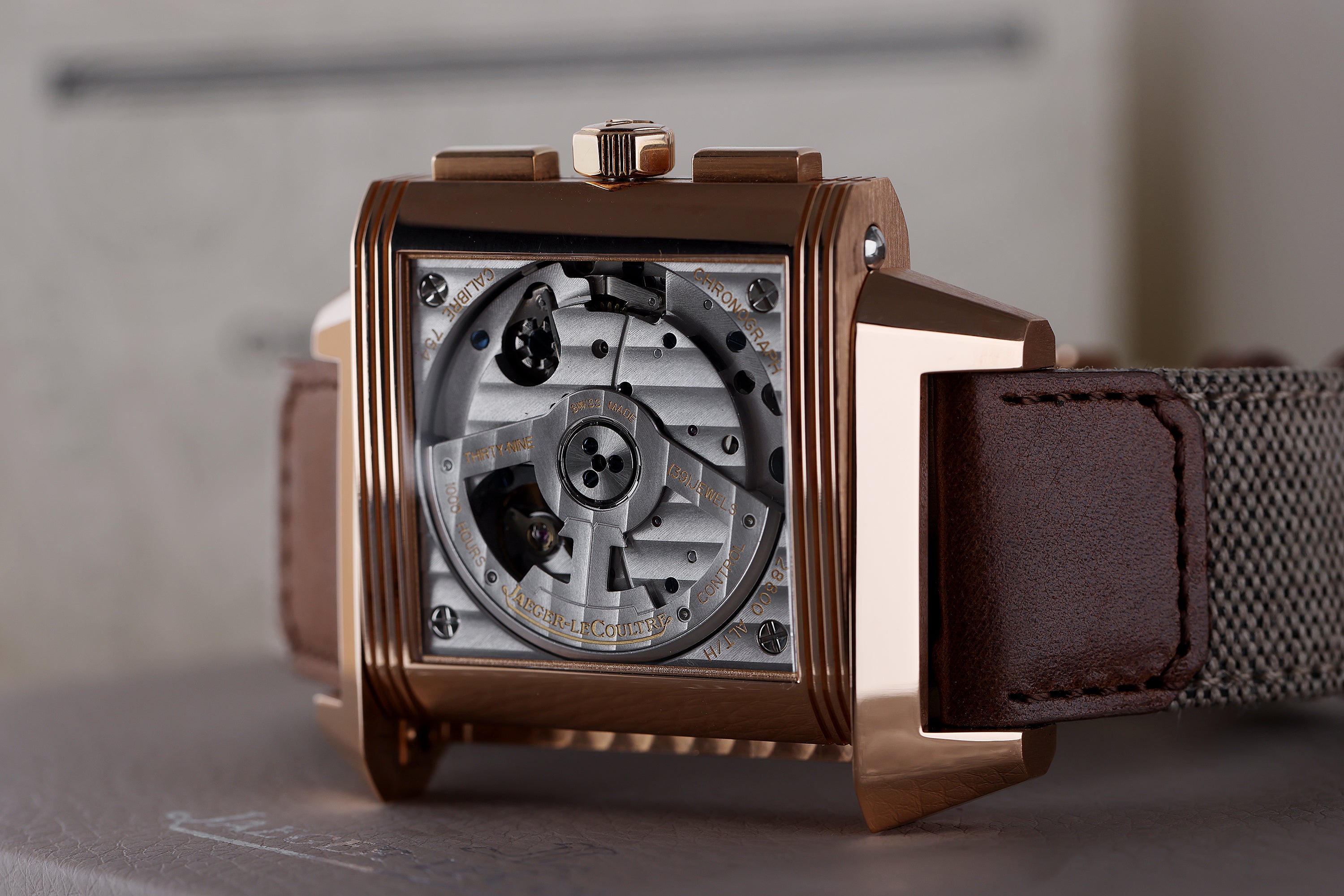 Jaeger-LeCoultre Reverso Squadra | REF. 230.2.45 | 18k Rose Gold | Automatic | 35mm | Box & Papers