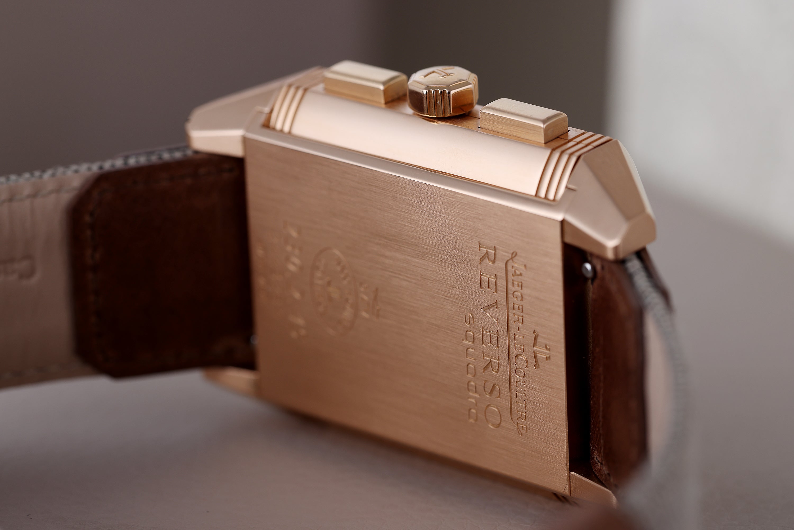 Jaeger-LeCoultre Reverso Squadra | REF. 230.2.45 | 18k Rose Gold | Automatic | 35mm | Box & Papers