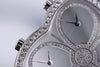 Montega Butterfly | REF. EC 70-040 | Quadruple Time Display | Silver Diamond Dial & Bezel | 18k White Gold | 40mm