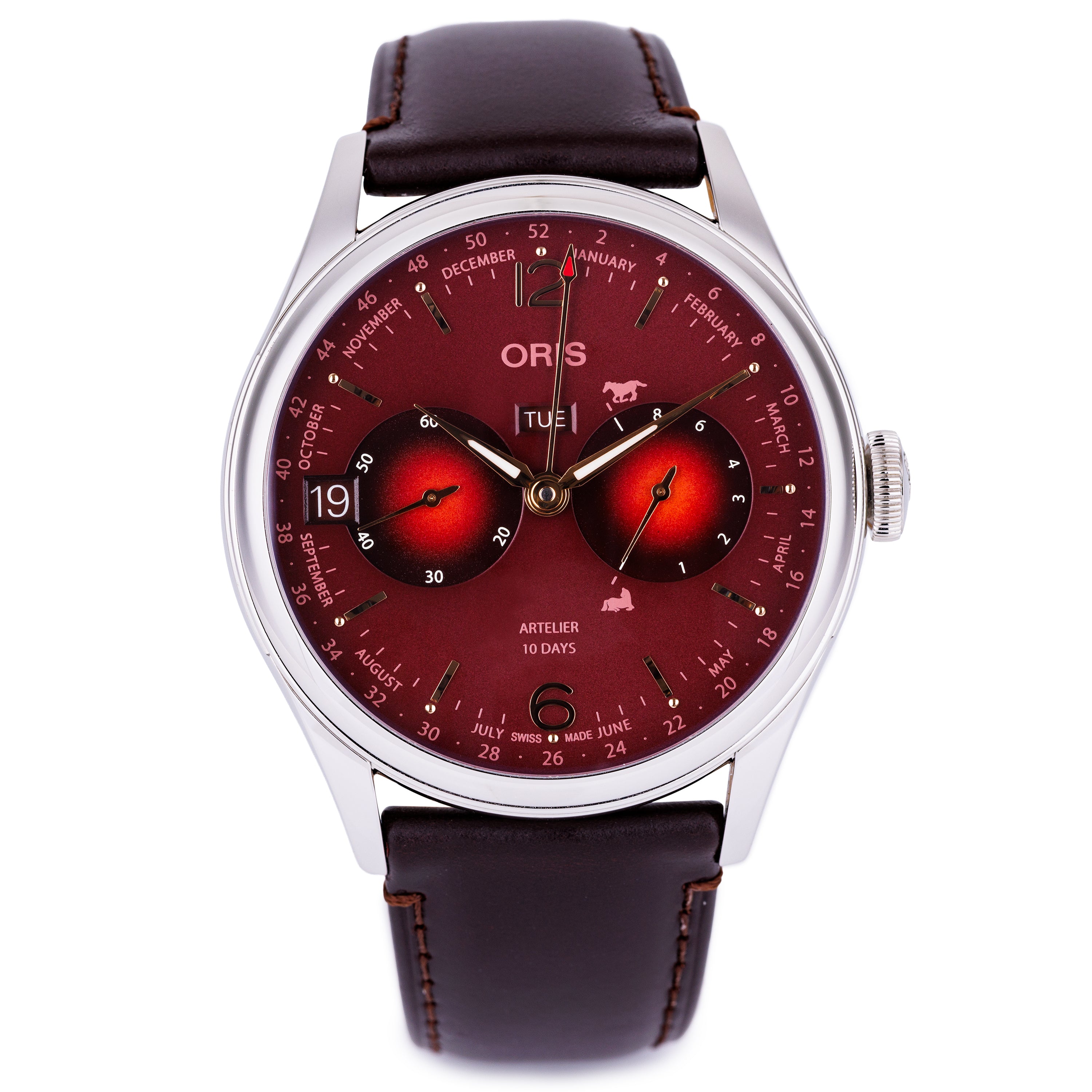 Oris Year Of The Horse | REF. 01 113 7806 4088-Set | Limited Edition of 88 | Stainless Steel | 10-Day Power Reserve | 43mm | Box | 2026