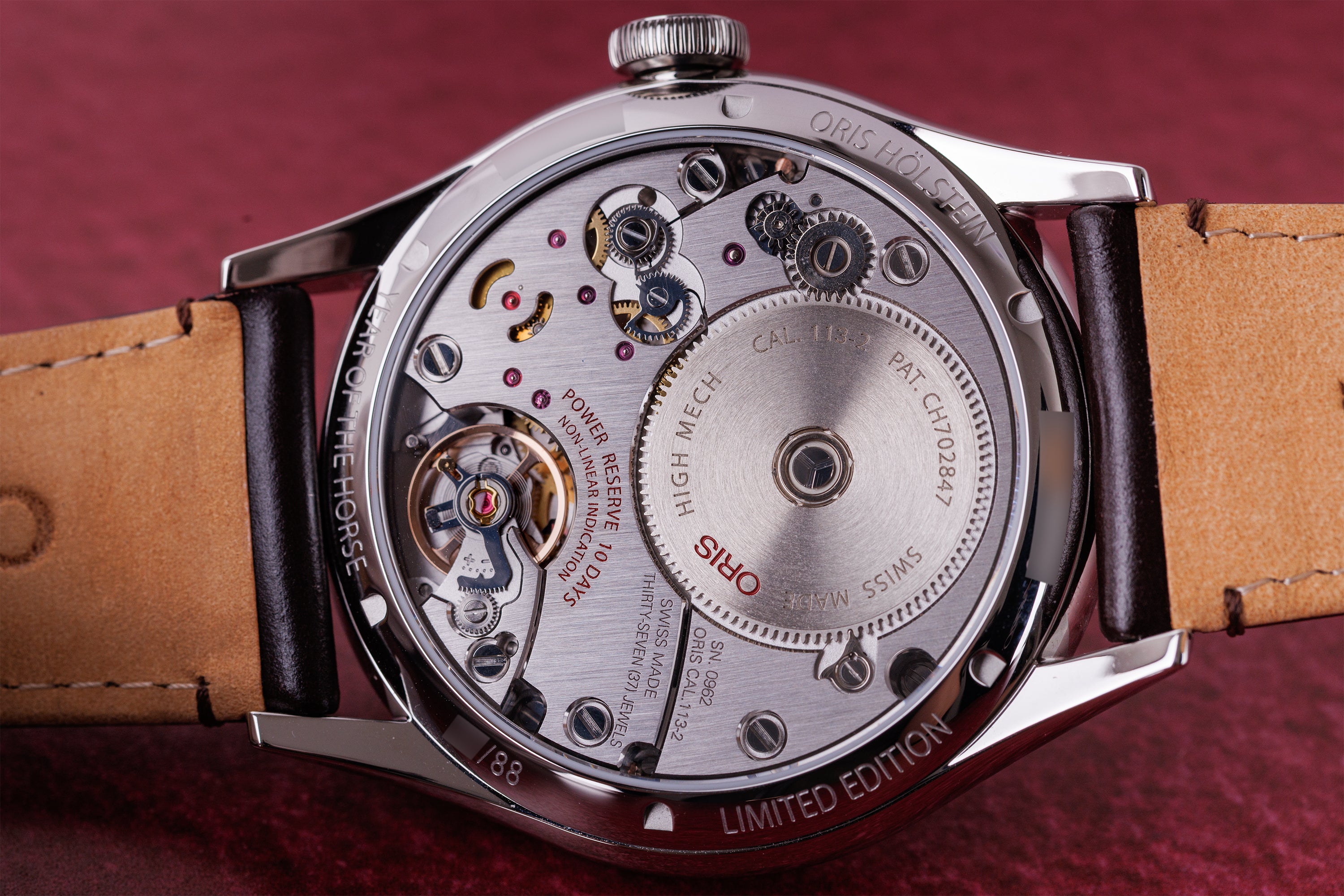 Oris Year Of The Horse | REF. 01 113 7806 4088-Set | Limited Edition of 88 | Stainless Steel | 10-Day Power Reserve | 43mm | Box | 2026