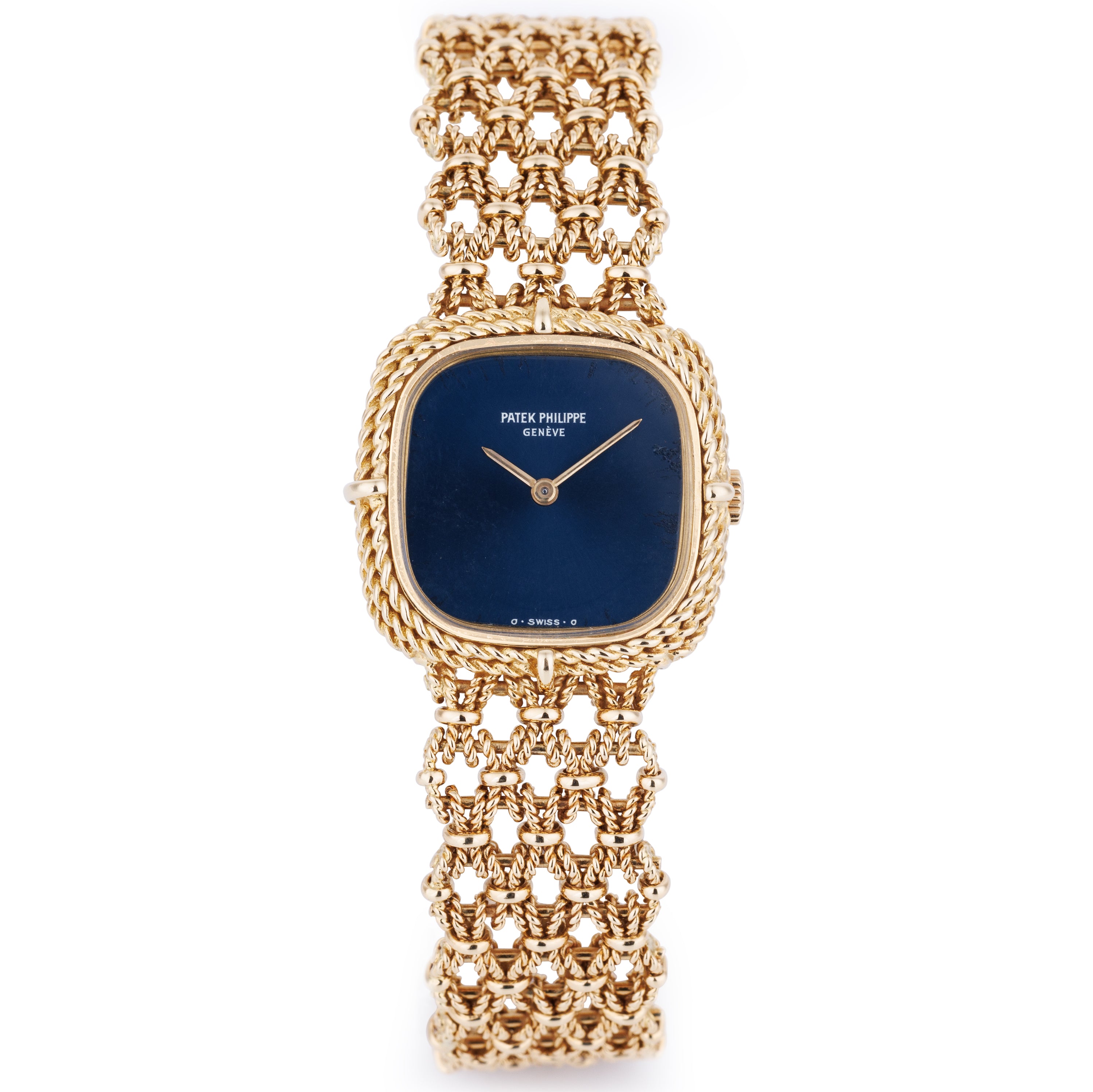 Patek Philippe Ladies Watch | REF. 4265/1 | Blue Dial | 18k Yellow Gold | 23mm | 1980s