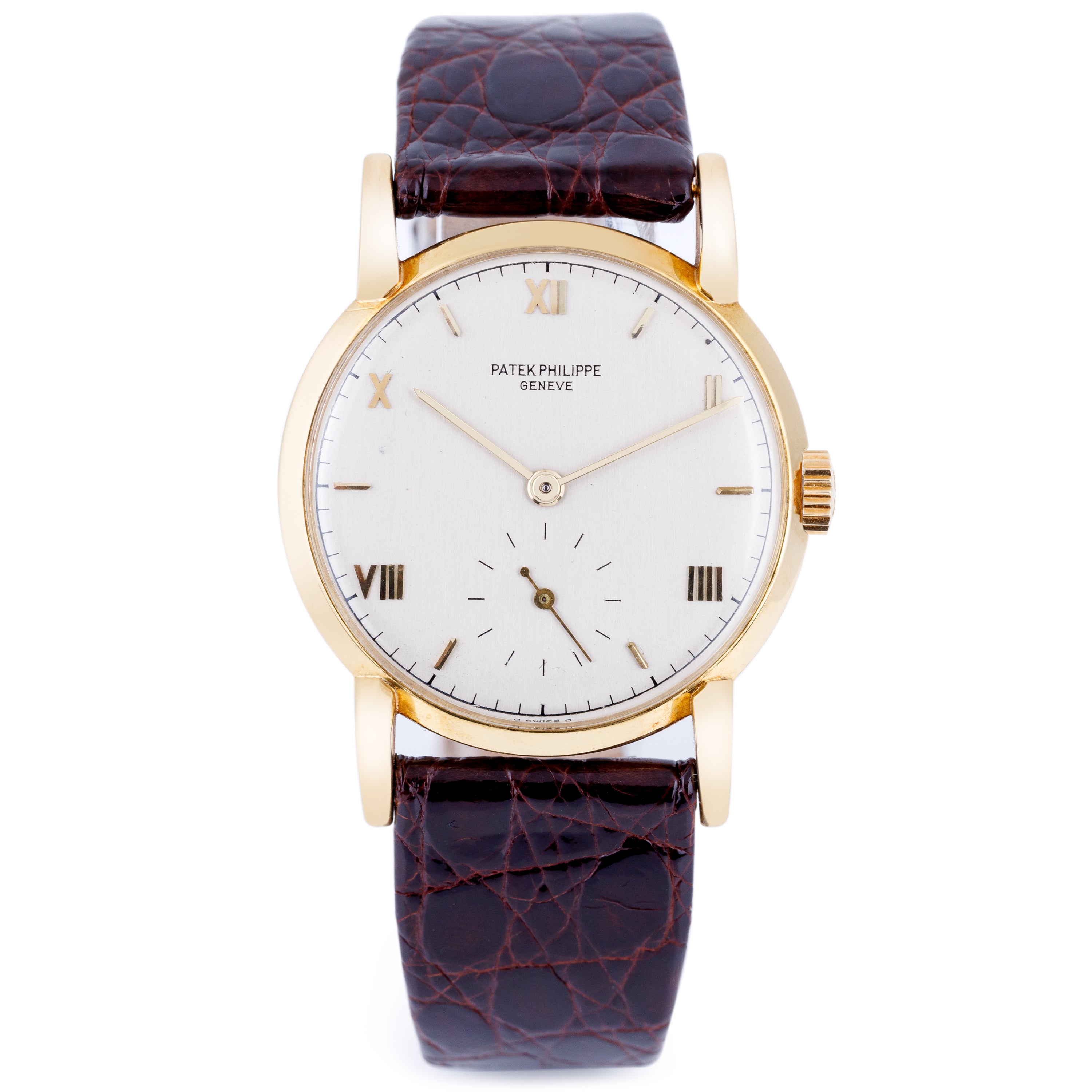 Patek Philippe Calatrava 'Giraffe' | REF. 1595 | Manual Wind | 18k Yellow Gold | 35mm | 1940-1950s