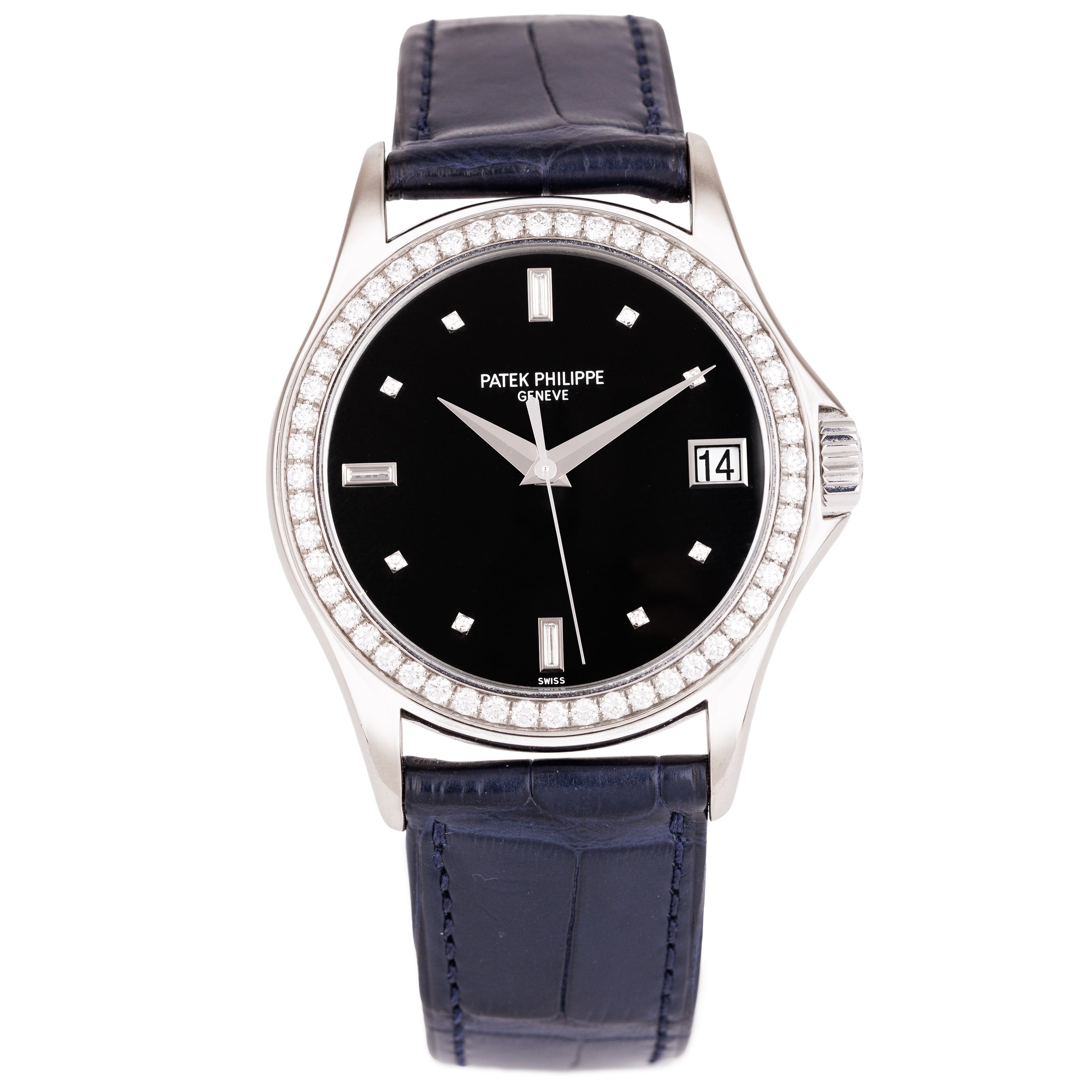 Patek Philippe Calatrava | REF. 5108 | Diamond Bezel | 18k White Gold | 37mm | Extract From The Archives | 2008
