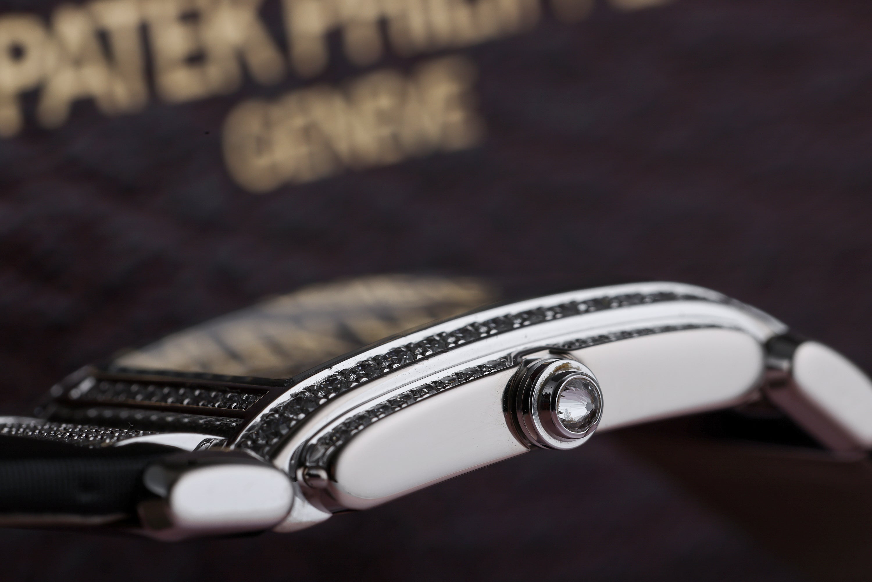 Patek Philippe Twenty-4 | REF. 4910/0G | 18k White Gold | Pavé Diamonds | Box & Papers | 2004
