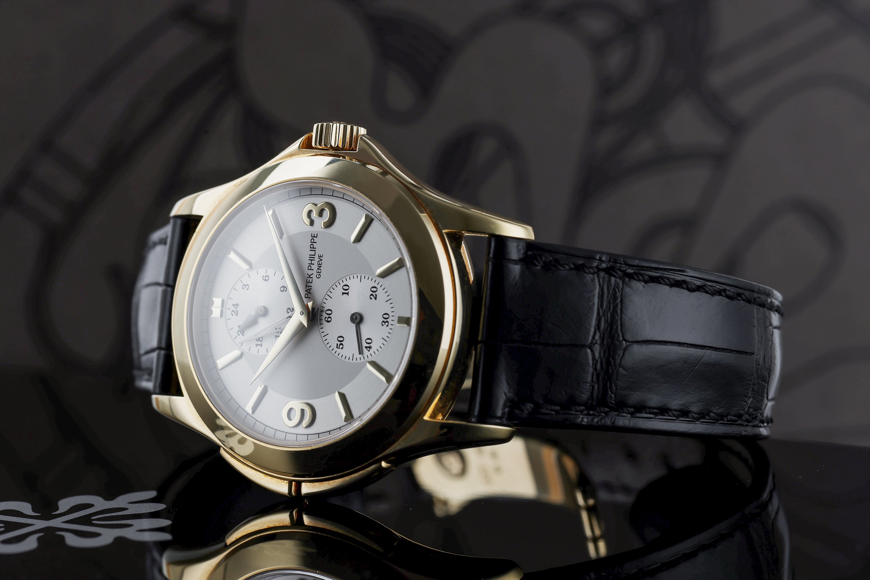 Patek Philippe Calatrava Travel Time | REF. 5134J-011 | 18k Yellow Gold | 37mm | Box & Papers | 2006