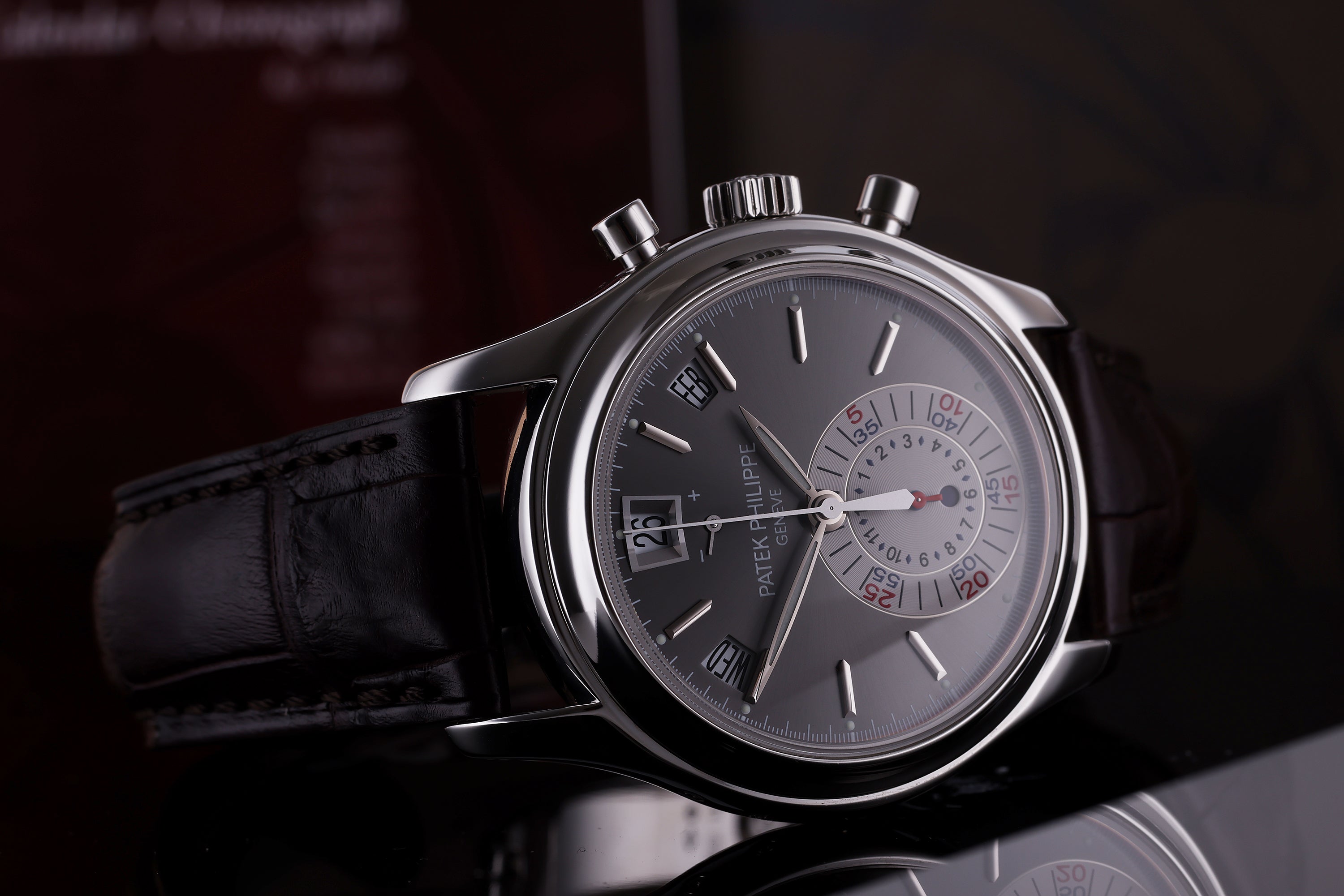 Patek Philippe Annual Calendar Chronograph | REF. 5960P-001 | Platinum | 40mm | Box & Papers | 2007