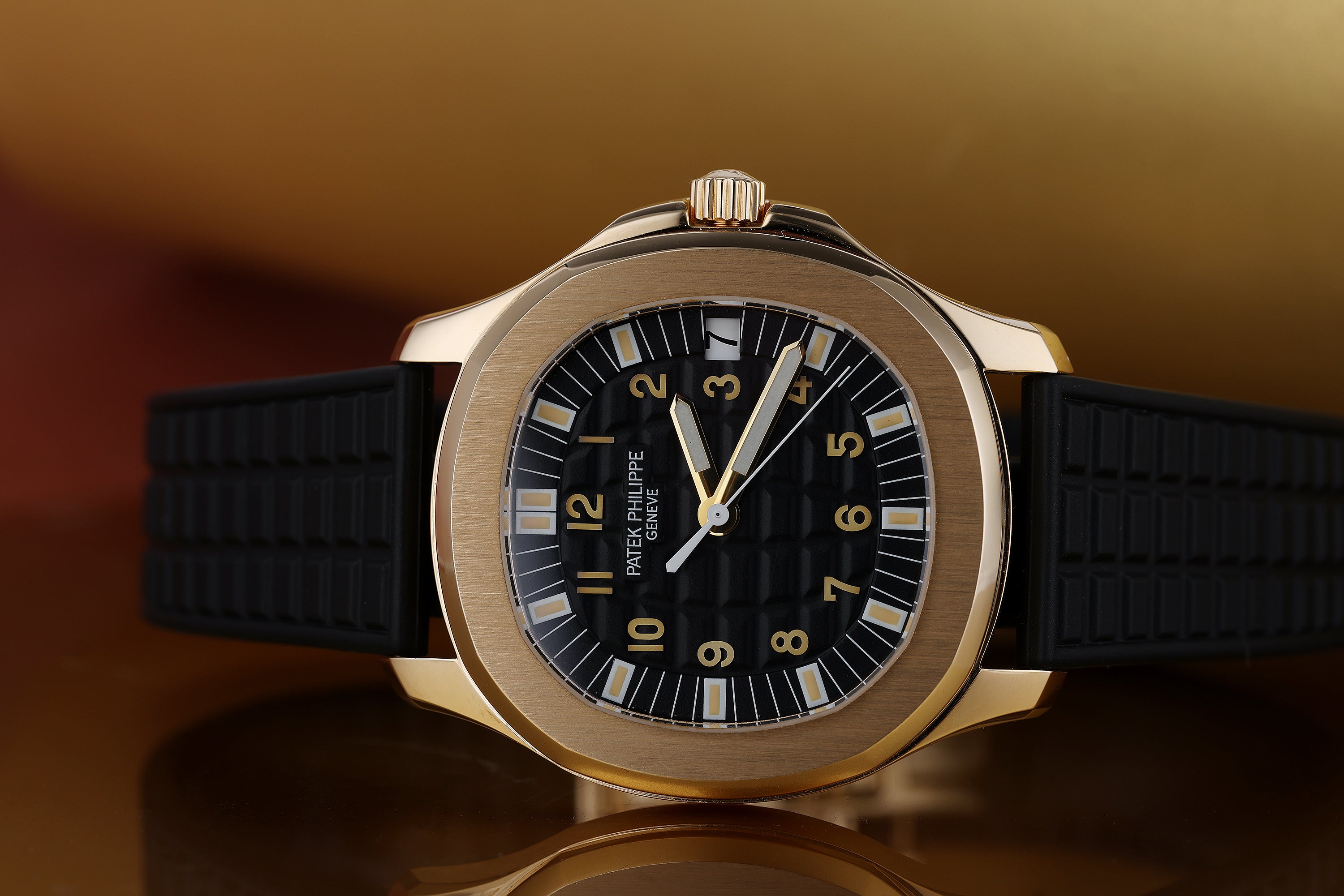 Rare Vintage Patek Philippe Aquanaut | Ref. 5065J | Over Size 38mm |  Black Dial | 18K Yellow Gold