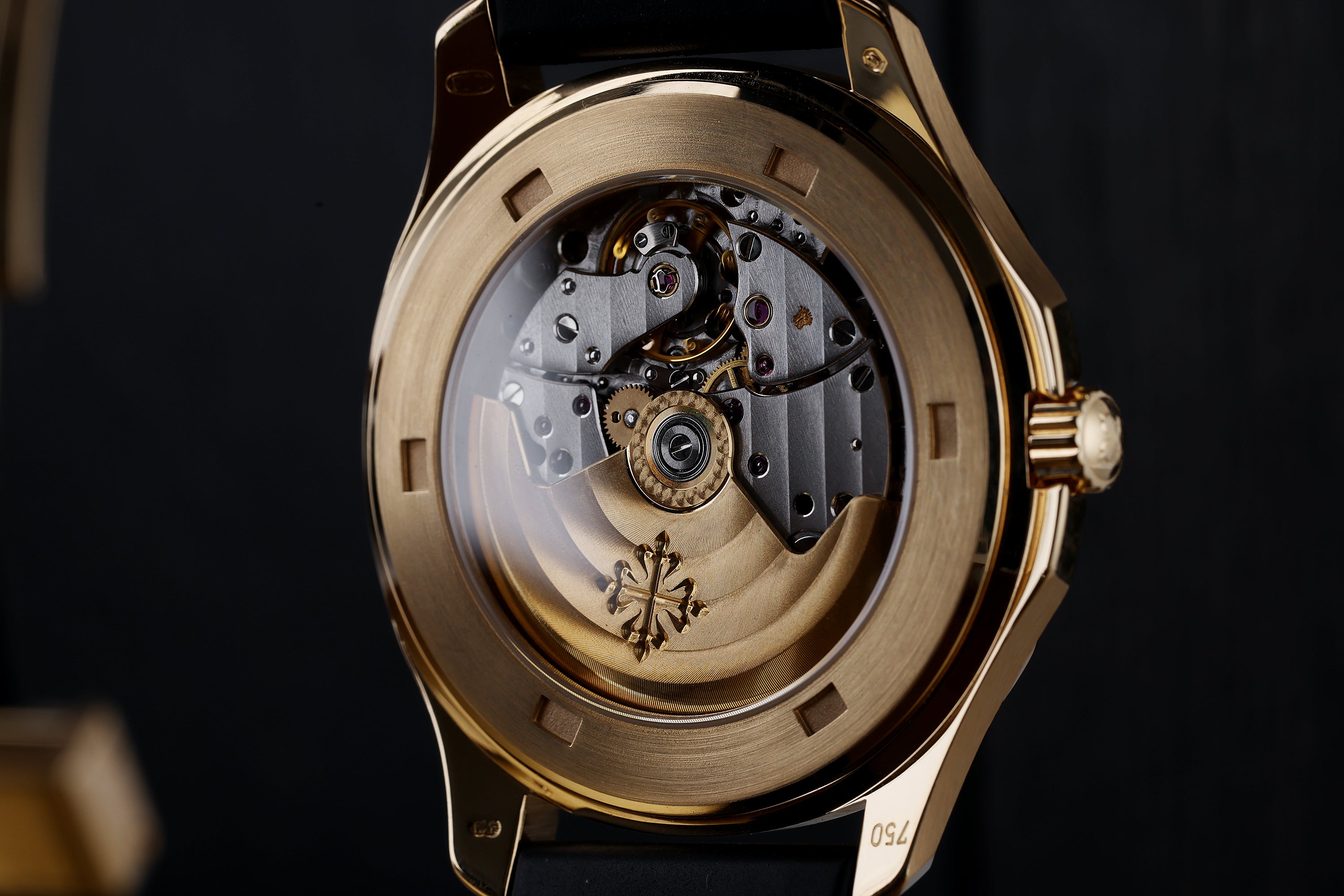 Rare Vintage Patek Philippe Aquanaut | Ref. 5065J | Over Size 38mm |  Black Dial | 18K Yellow Gold