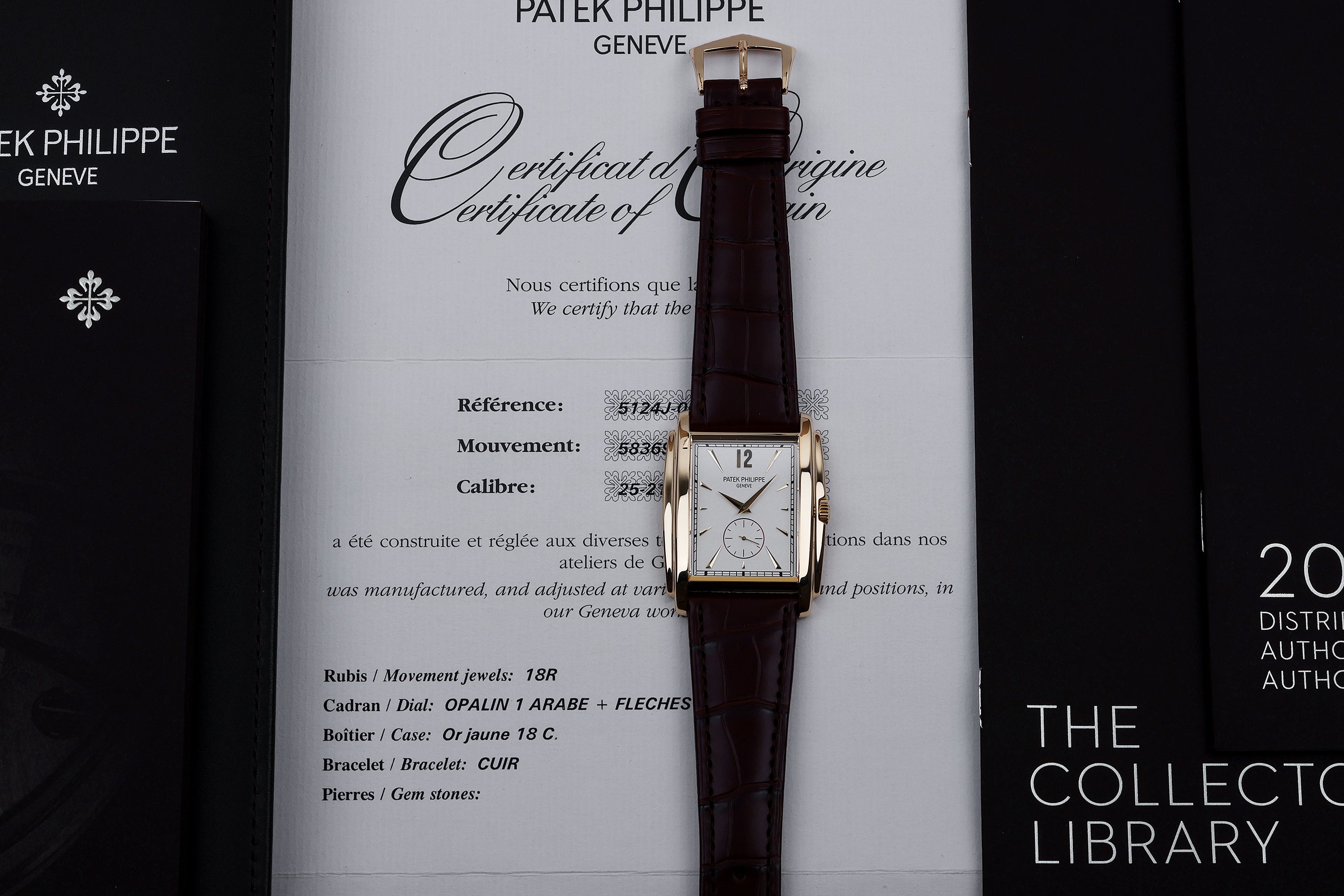 Patek Philippe Gondolo | REF. 5124J -001 | 18k Yellow Gold | 33mm | Box & Papers | 2015