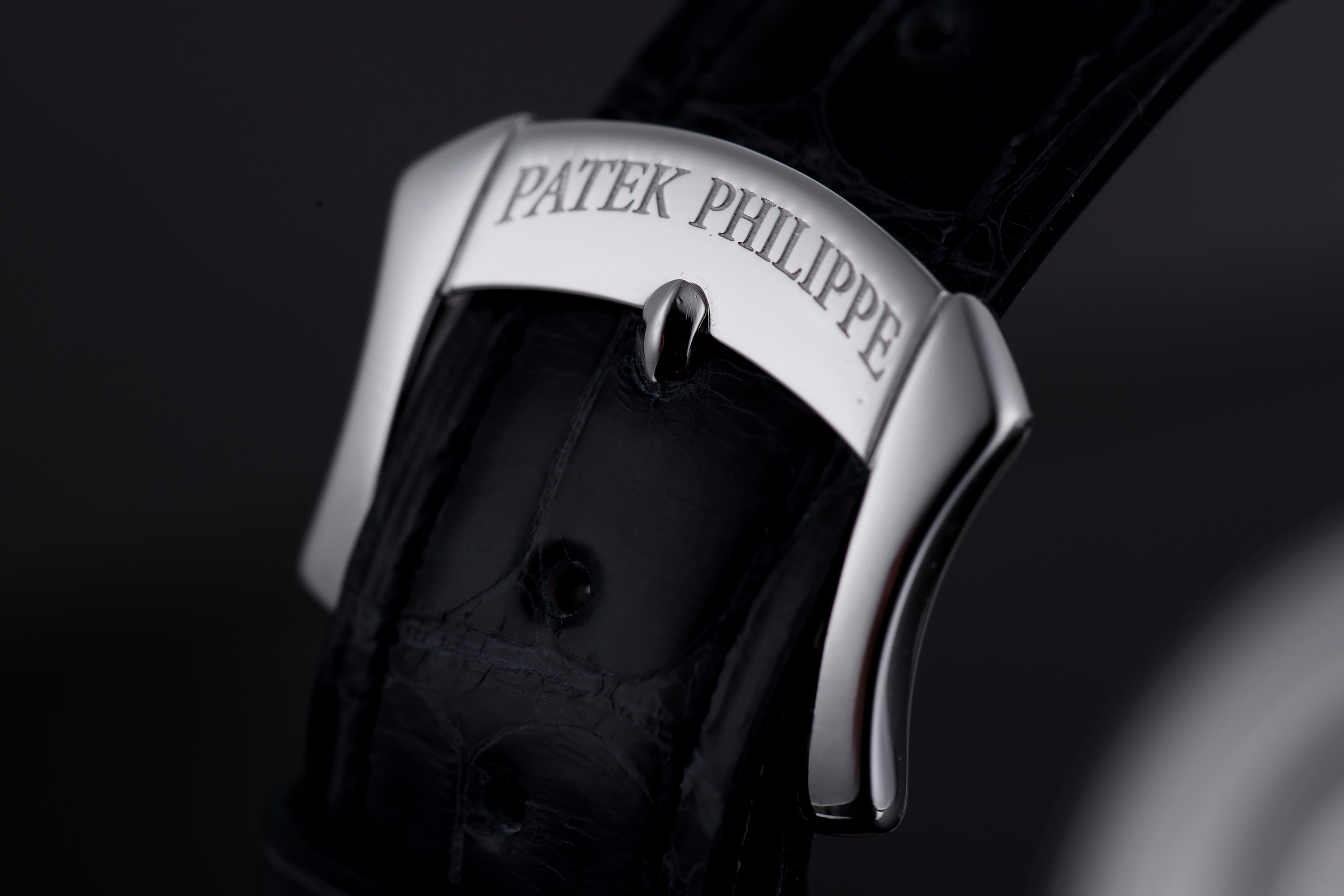 Patek Philippe Ladies Complications Moonphase | REF. 4958G | Diamond Hours & Bezel | Mother of Pearl Dial | 31mm | 18k White Gold | 2010's