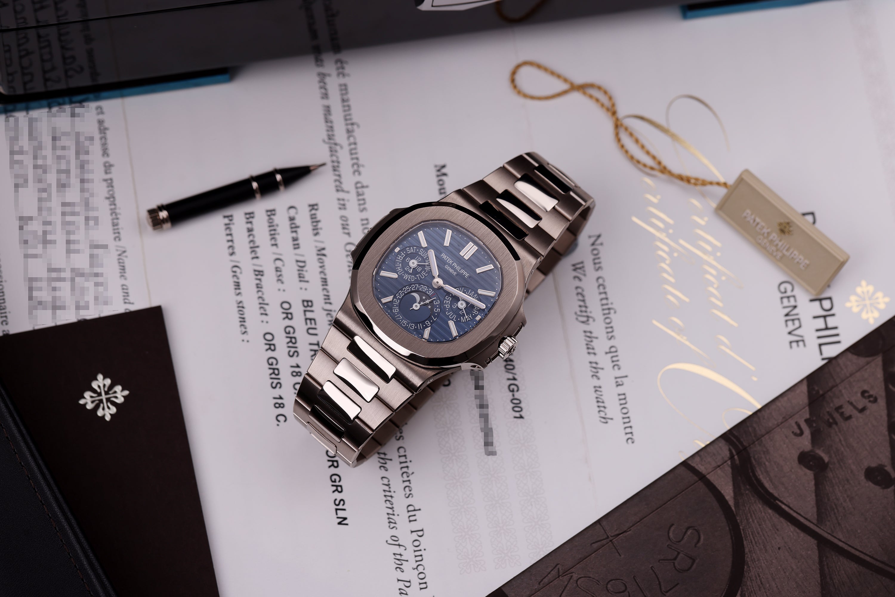 Unworn Patek Philippe Nautilus Perpetual Calendar | REF. 5740/1G-001 | 18k White Gold | Box & Papers | 2019