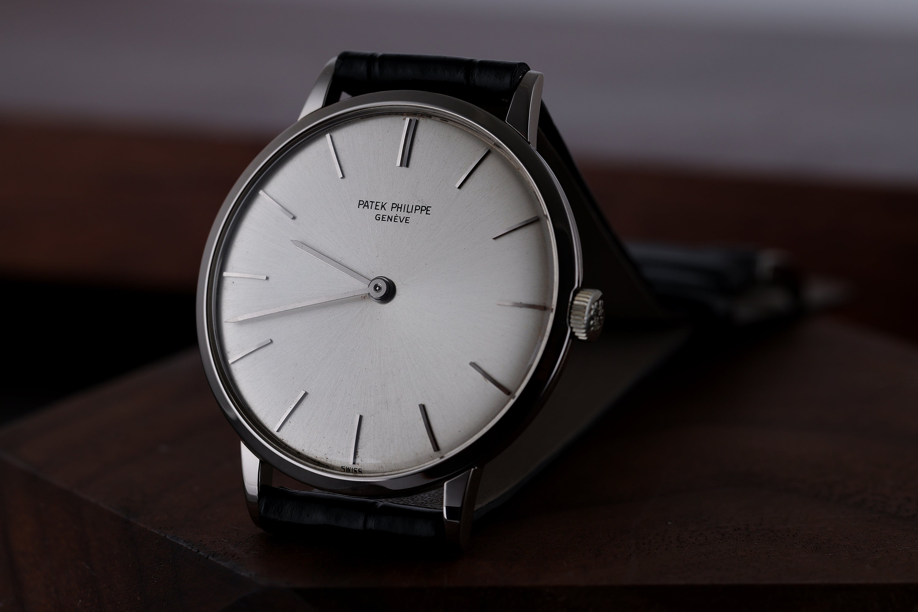 Patek Philippe Calatrava 1960s Wristwatch | REF. 3468 | 18k White Gold | 33mm | Manual Wind