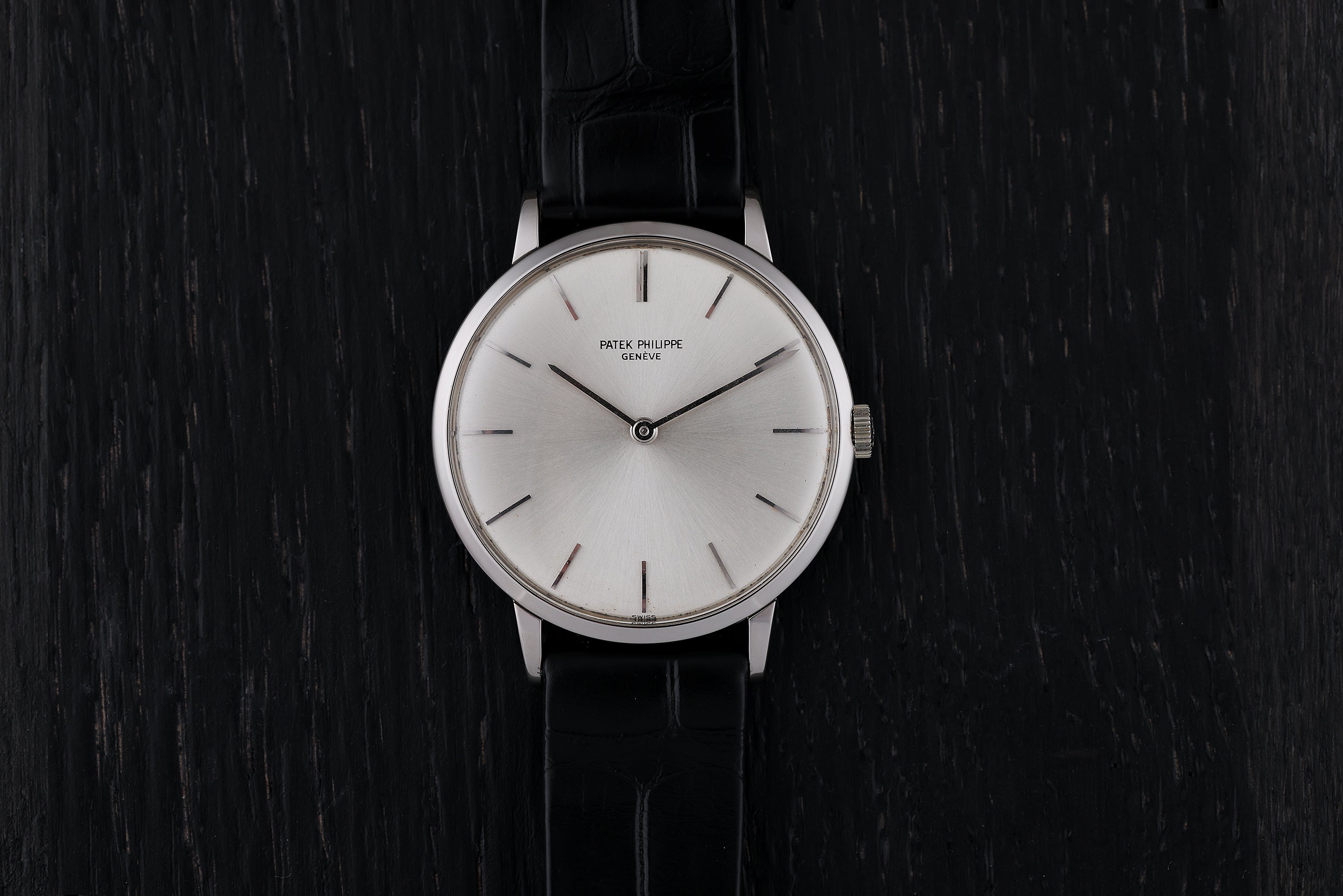 Patek Philippe Calatrava 1960s Wristwatch | REF. 3468 | 18k White Gold | 33mm | Manual Wind