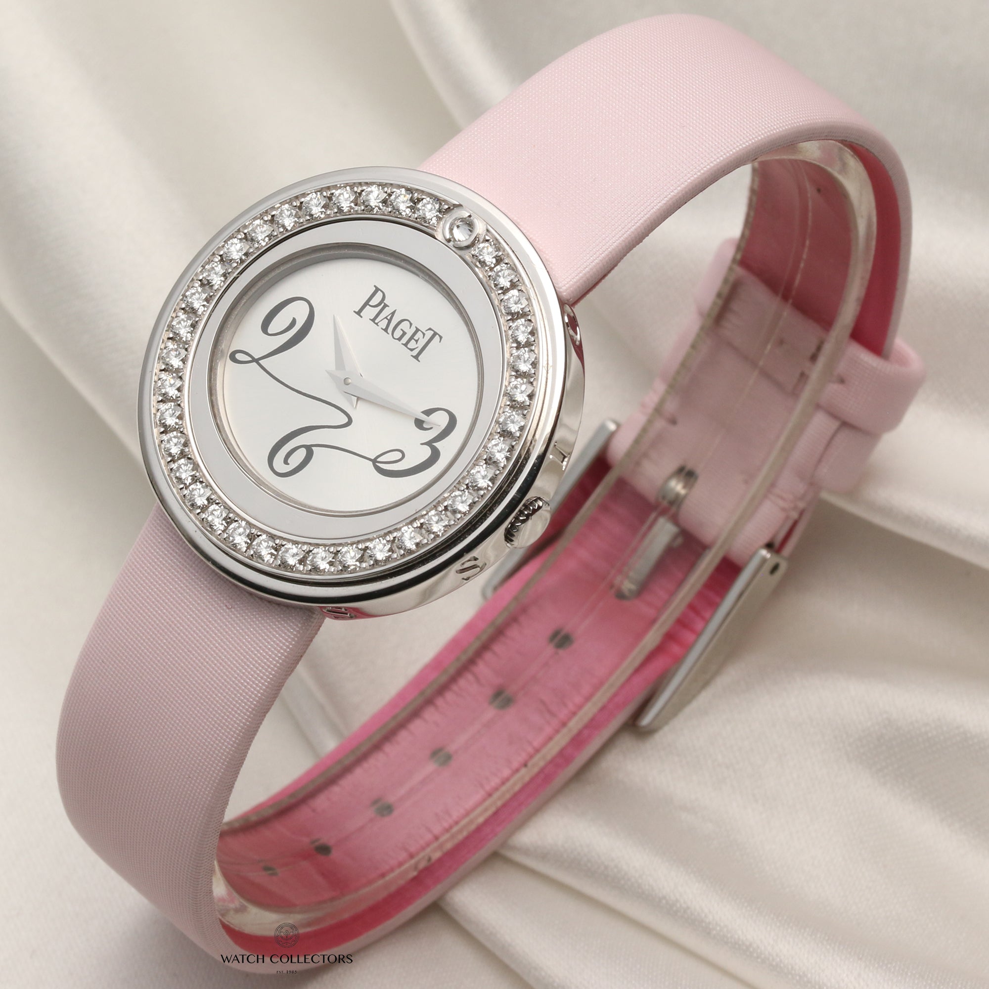 Piaget Possession Ladies Watch | REF. PI0275 | Diamond Bezel | 18k White Gold | 28.5mm | Circa 2000's