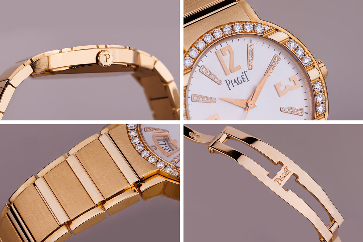 Piaget Polo | REF. P10183 | Diamond Bezel & Dial | Date | 18k Yellow Gold | Automatic | 38mm