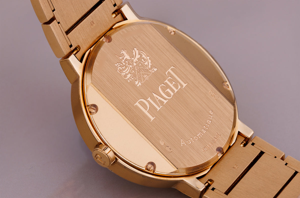 Piaget Polo | REF. P10183 | Diamond Bezel & Dial | Date | 18k Yellow Gold | Automatic | 38mm