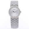 Piaget Ladies Watch | REF. 9706 G2 | Silver Diamond Dial & Diamond Bezel | 24.5mm | 18k White Gold | 2000's