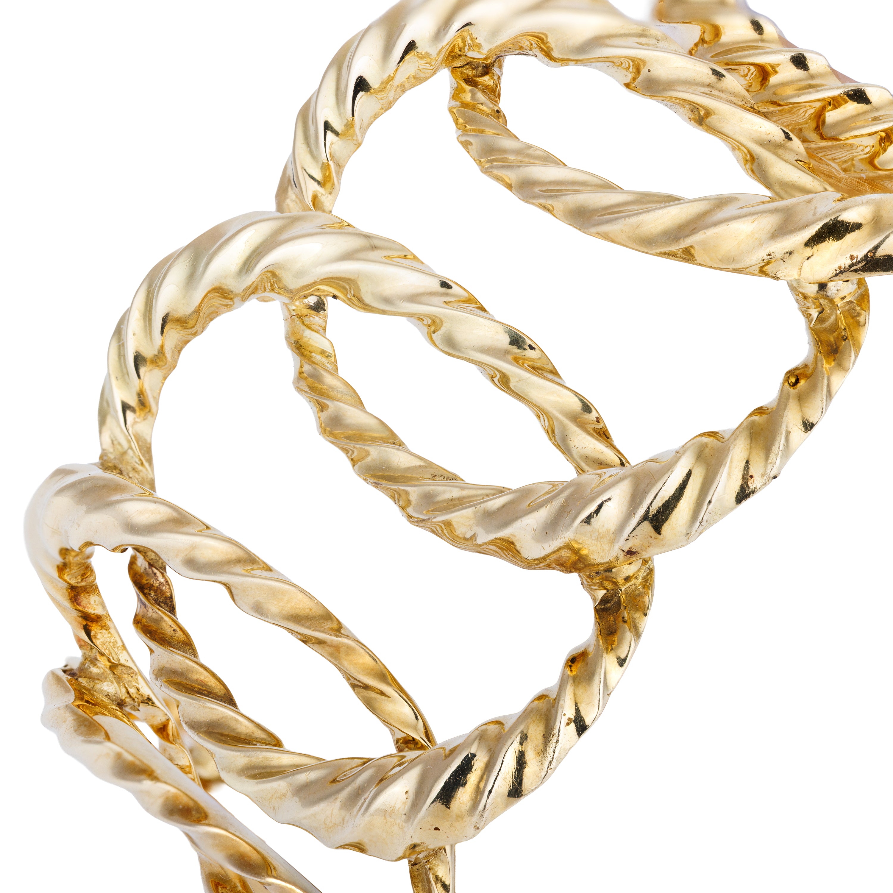 Piaget 'Esclave' Cuff Watch | REF. 9855 D 35 | Lapis Lazuli Dial | 18k Yellow Gold | 32mm | 1970s