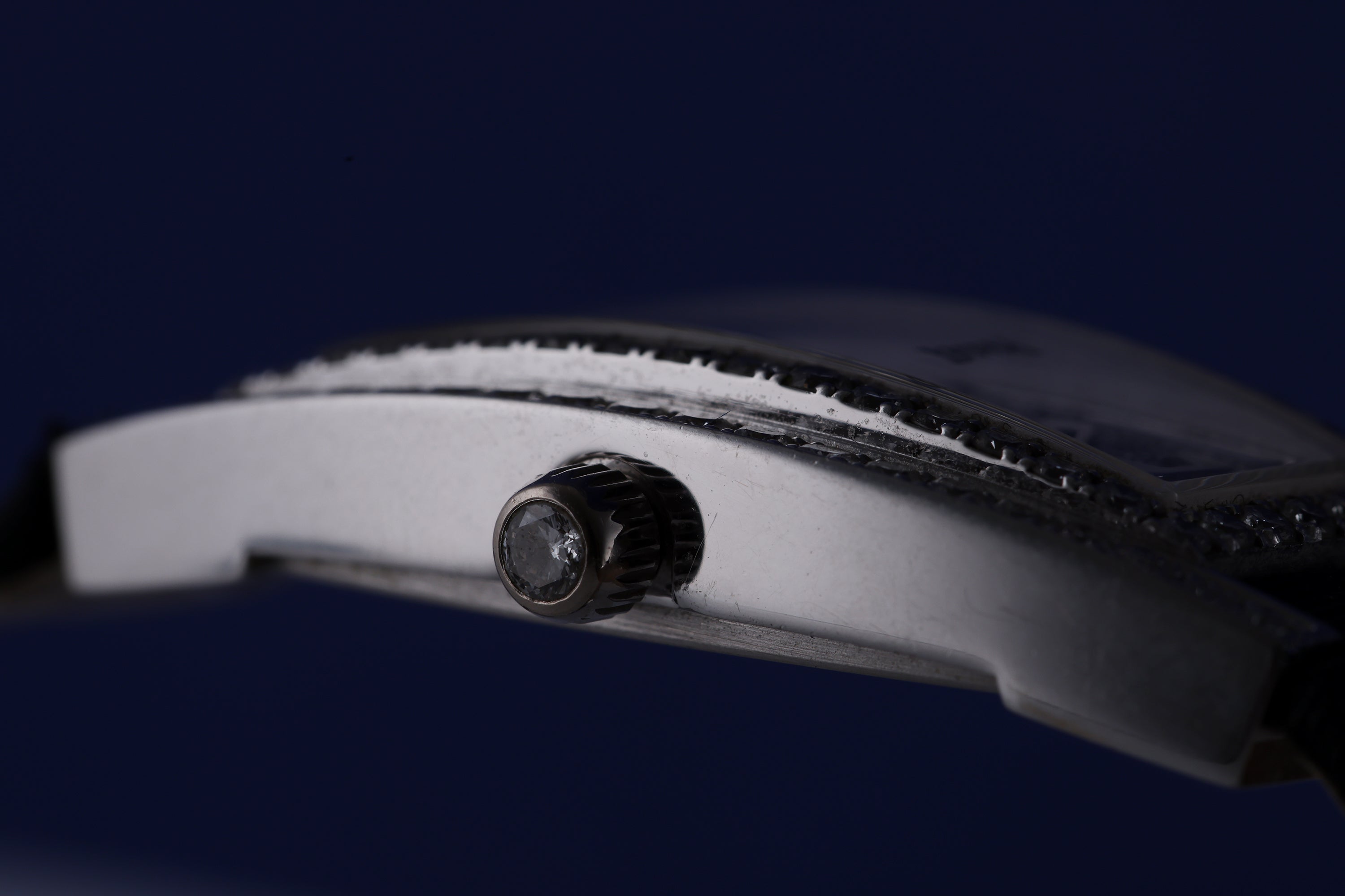 Piaget Limelight Tonneau | Pavé Diamond Dial & Bezel | 18k White Gold | 18mm | 2000's