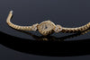 Piaget Vintage Ladies Diamond Wristwatch | REF. 49250 V 102 | Pave Diamond Dial | Oval-Shaped Case | 18k Yellow Gold | 1980's