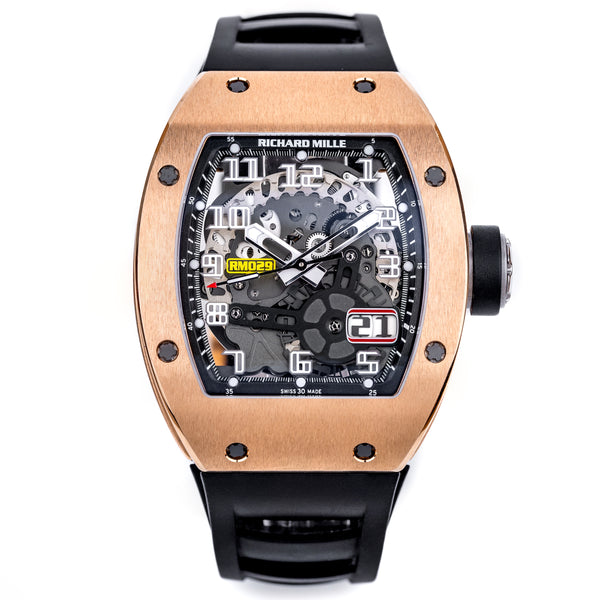 Richard Mille | REF. RM029 RG | 18k Rose Gold | Box & Papers | 2017