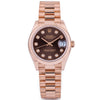 Rolex Midsize DateJust 31mm | REF. 278275 | Chocolate Diamond Dial | Box & Papers | 18k Rose Gold | 2021
