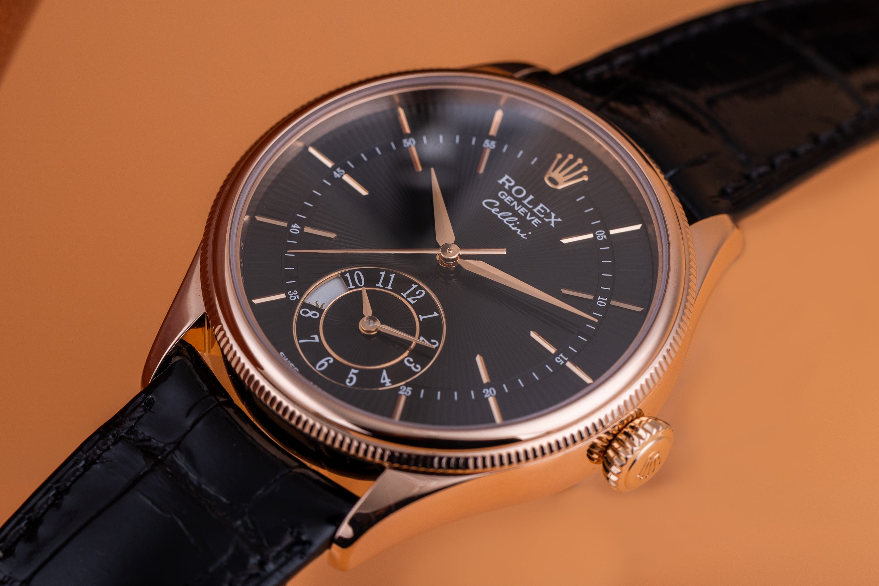 Rolex Cellini Dual Time | REF. 50525 | 18k Rose Gold | Box & Papers | 2016