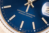 Rolex Date | REF. 15238 | 18k Yellow Gold | Blue Dial