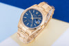 Rolex Date | REF. 15238 | 18k Yellow Gold | Blue Dial