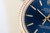 Rolex Date | REF. 15238 | 18k Yellow Gold | Blue Dial