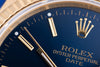 Rolex Date | REF. 15238 | 18k Yellow Gold | Blue Dial