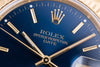 Rolex Date | REF. 15238 | 18k Yellow Gold | Blue Dial