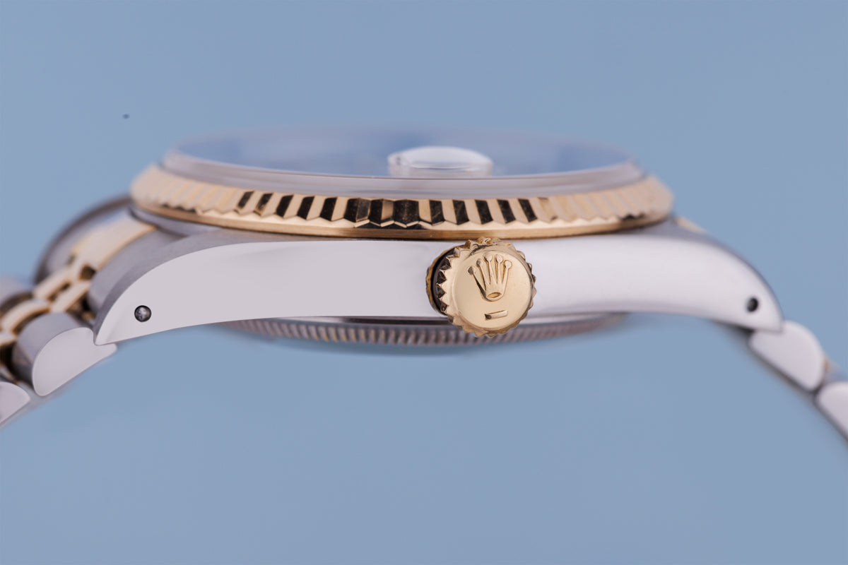 Rolex DateJust | REF. 16233 | Gold Dial | 36mm | Stainless Steel & 18k Yellow Gold | 2001