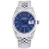 Rolex DateJust 36 | REF. 16030 | Blue Dial | Stainless Steel | 1985