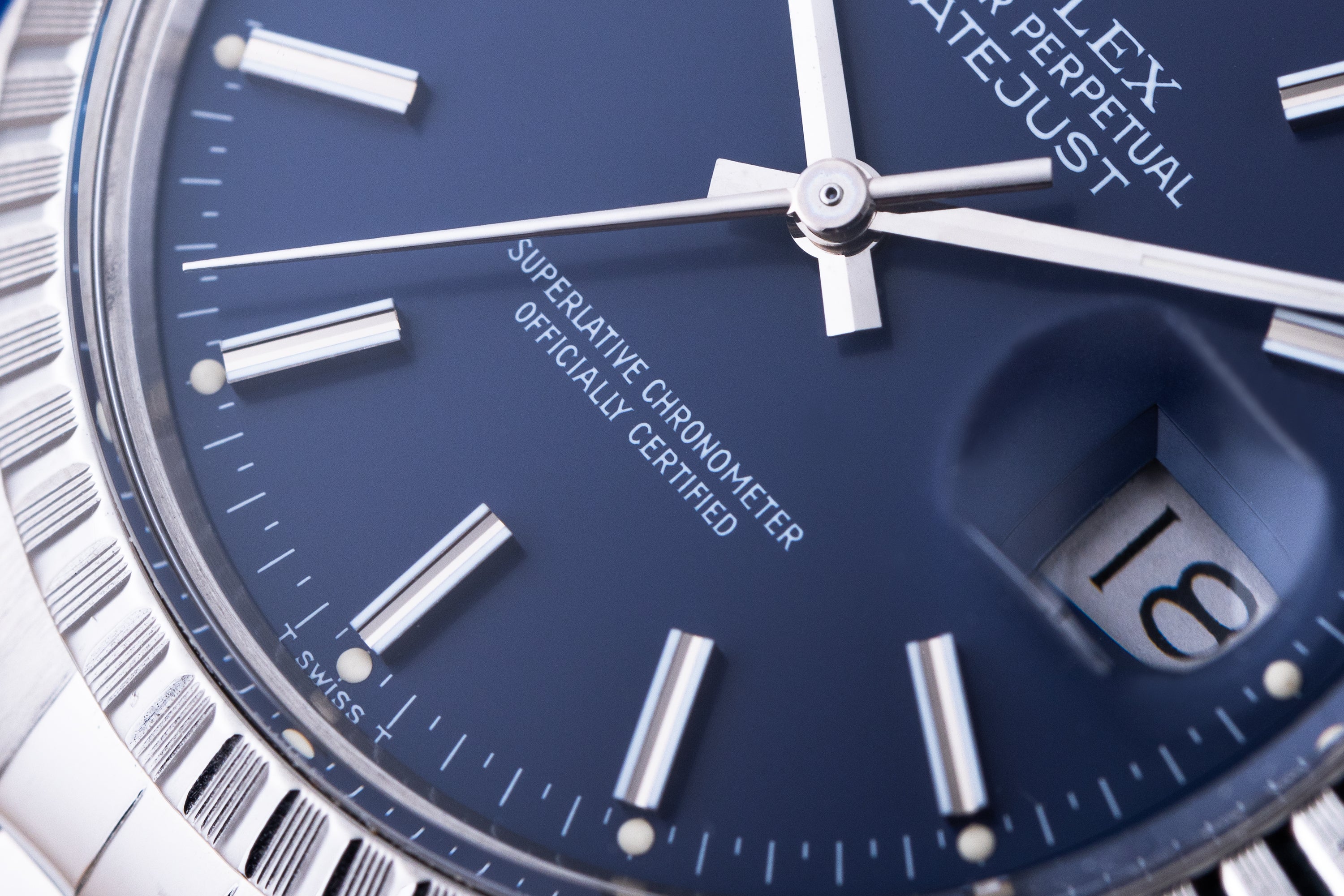 Rolex DateJust 36 | REF. 16030 | Blue Dial | Stainless Steel | 1985