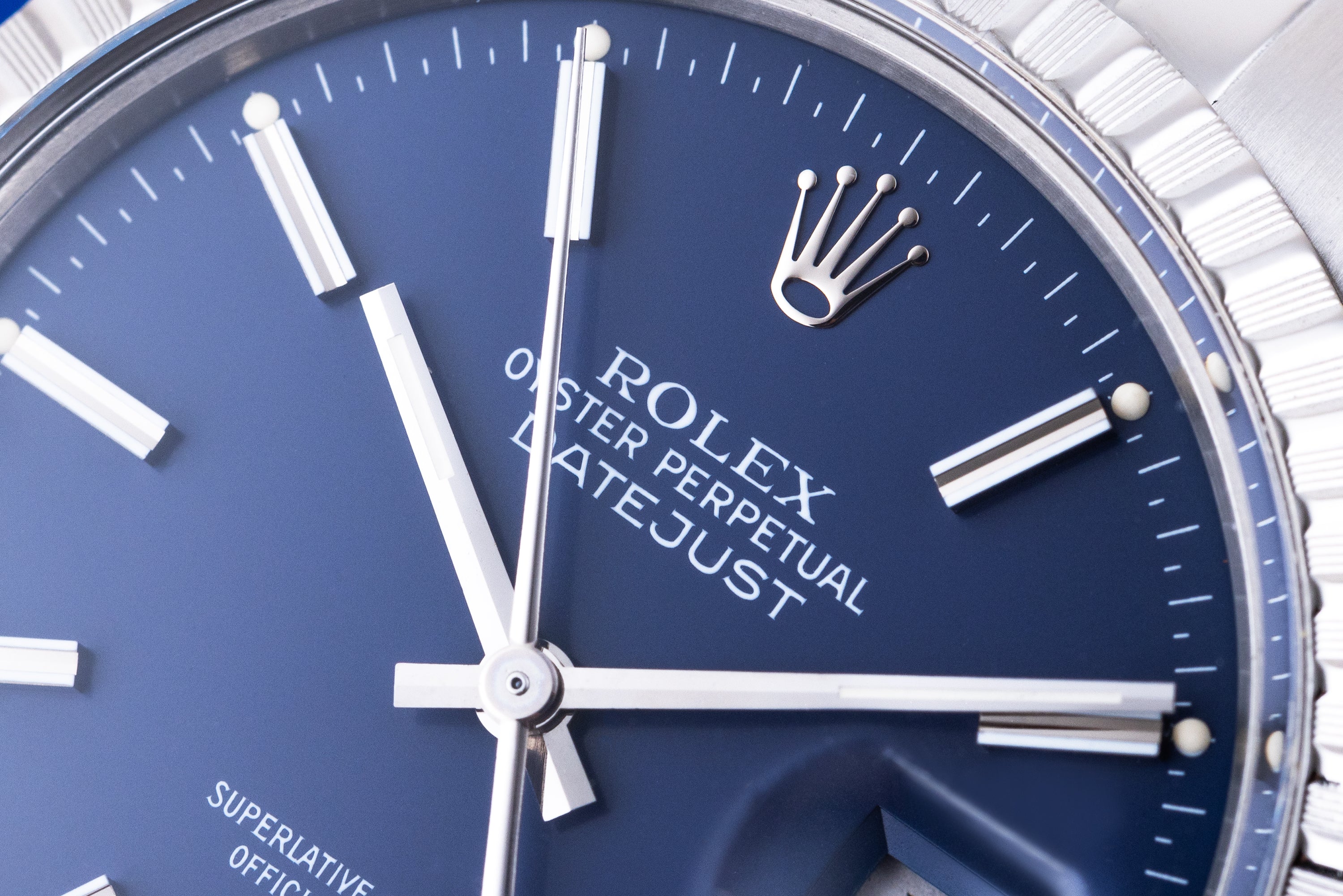 Rolex DateJust 36 | REF. 16030 | Blue Dial | Stainless Steel | 1985
