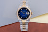 Rolex DateJust 36mm | REF. 16233 | Blue Dégradé Diamond Dial | Stainless Steel & 18k Yellow Gold | 1988