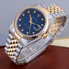 Rolex DateJust 36mm | REF. 16233 | Blue Dégradé Diamond Dial | Stainless Steel & 18k Yellow Gold | 1988