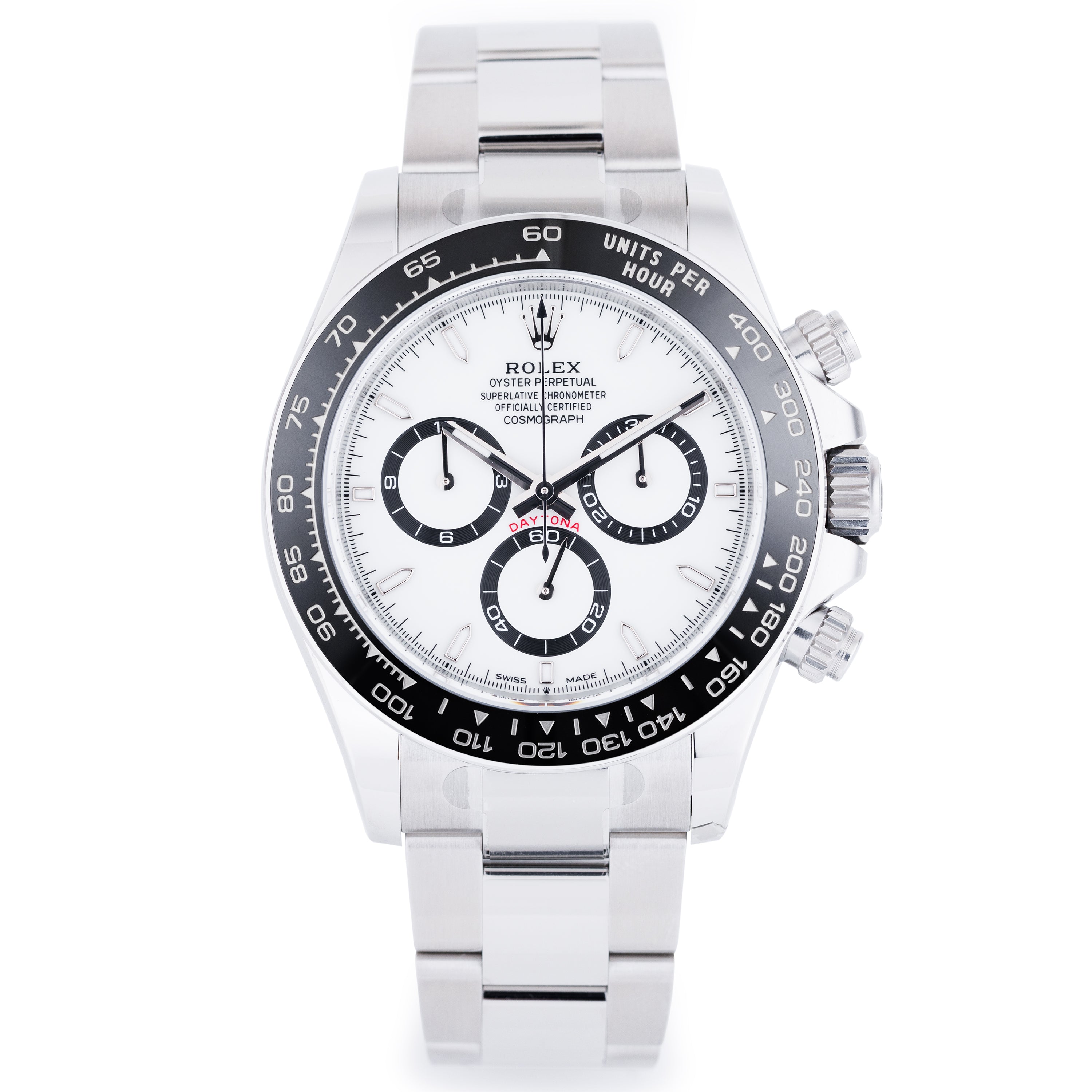 Unworn 2025 Rolex Daytona | REF. 126500LN | White Dial | Stainless Steel | Box & Papers