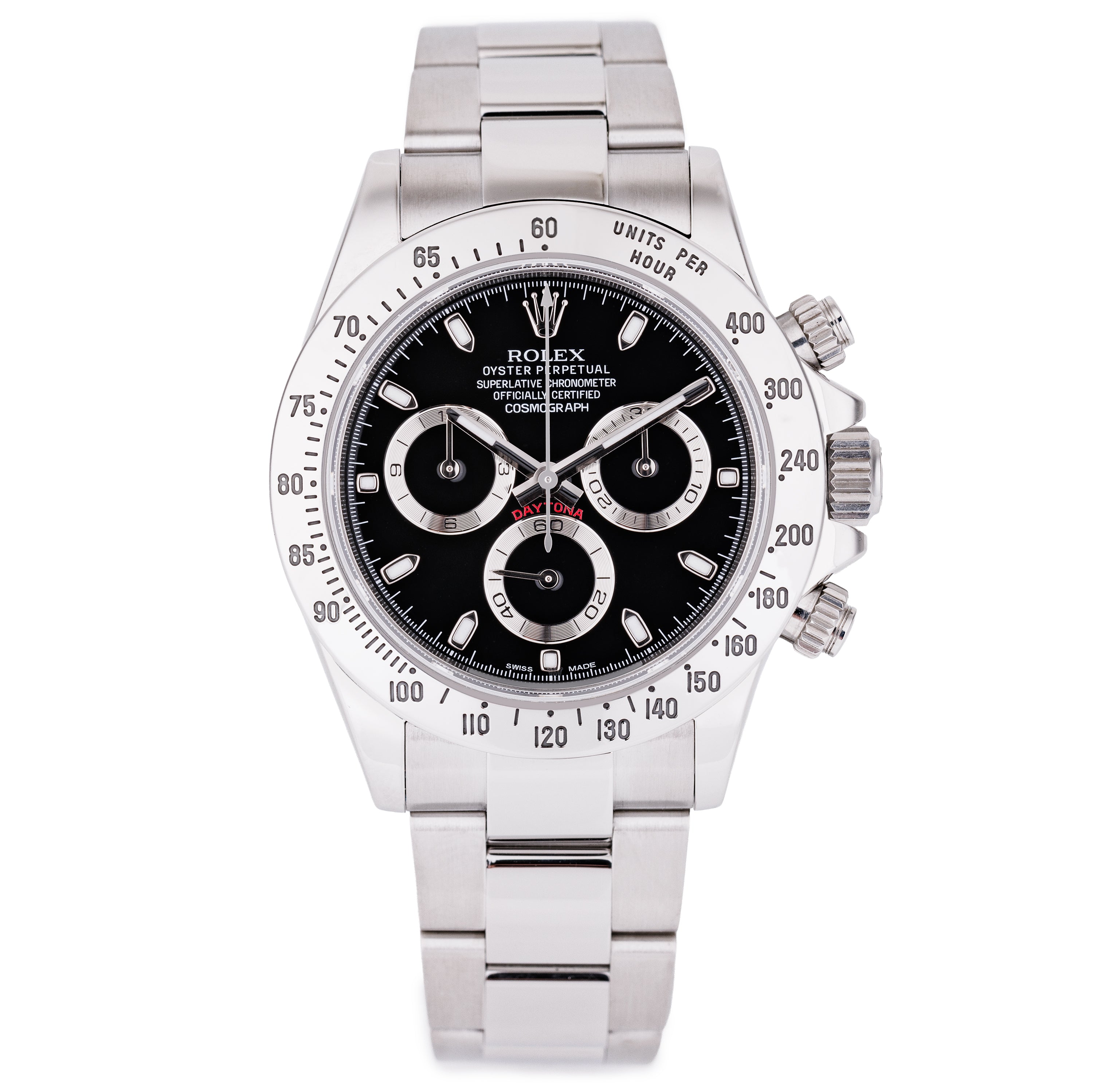 Rolex Daytona | REF. 116520 | Black Dial | Stainless Steel | Box & Papers | 2014