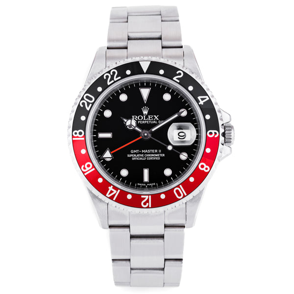 Rolex GMT-Master II "Coke" - Stick Dial & Last Production Year | REF. 16710 | Stainless Steel | Box & Papers | 2007