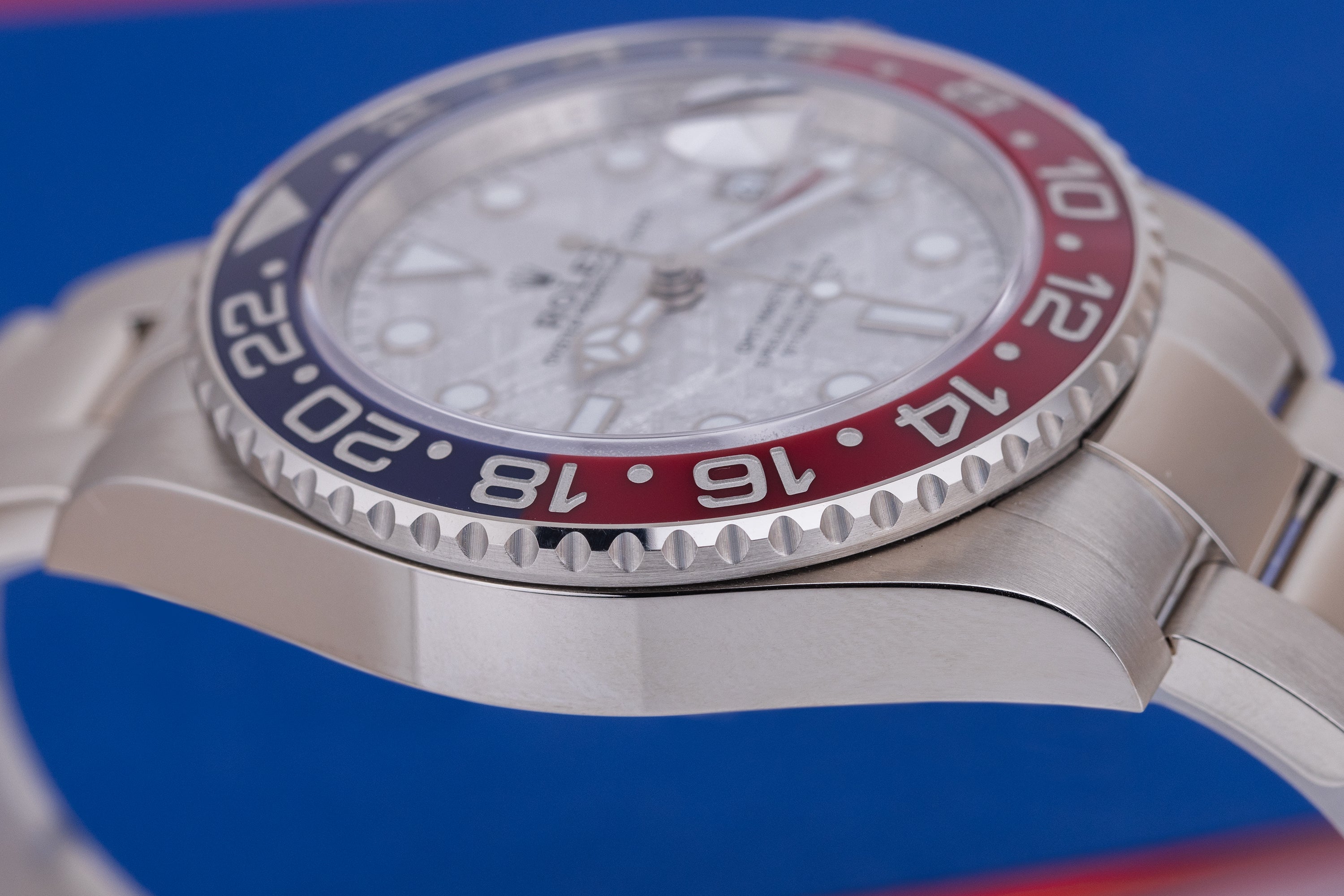 Rolex GMT-Master II "Pepsi" | Meteorite Dial | REF. 126719BLRO | 18k White Gold | Box & Papers | 2020