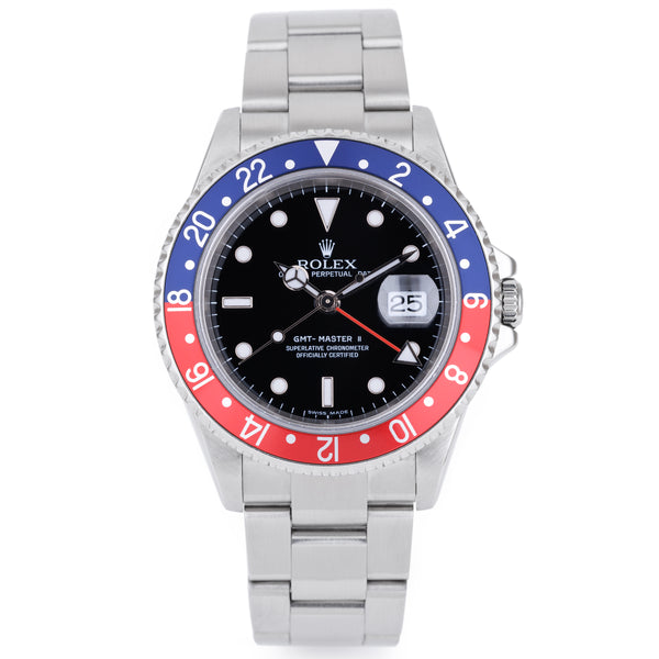 Rolex GMT-Master II "Pepsi" | REF. 16710 T | 'Stick Dial' - Calibre 3185 | Stainless Steel | Box & Papers | 2006