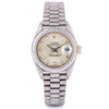 Rolex Lady DateJust | REF. 69179 | Silver Diamond Dial | 18k White Gold | 1995